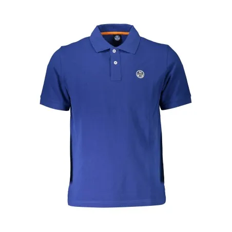 POLO À MANCHES COURTES POUR HOMMES NORTH SAILS BLEU - NORTH SAILS
