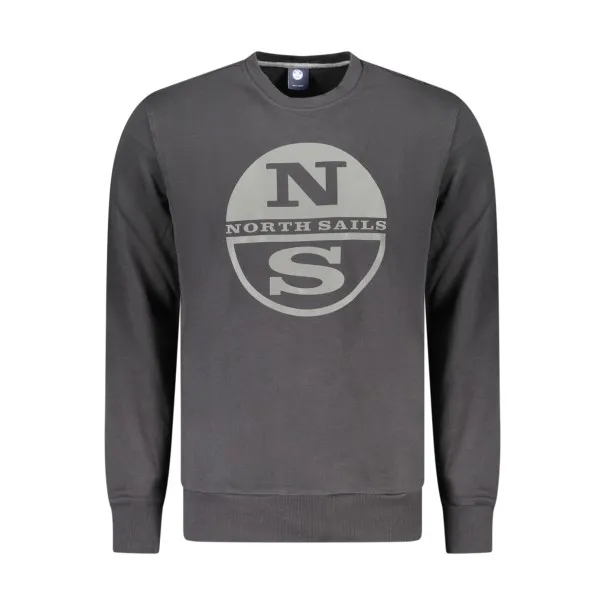 Sweat-shirt zippé noir pour homme North Sails - NORTH SAILS