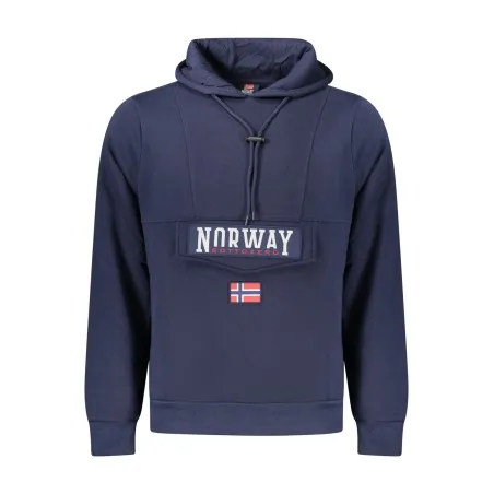 SWEAT-SHIRT ZIPPÉ BLEU POUR HOMME NORVÈGE 1963 - NORWAY 1963