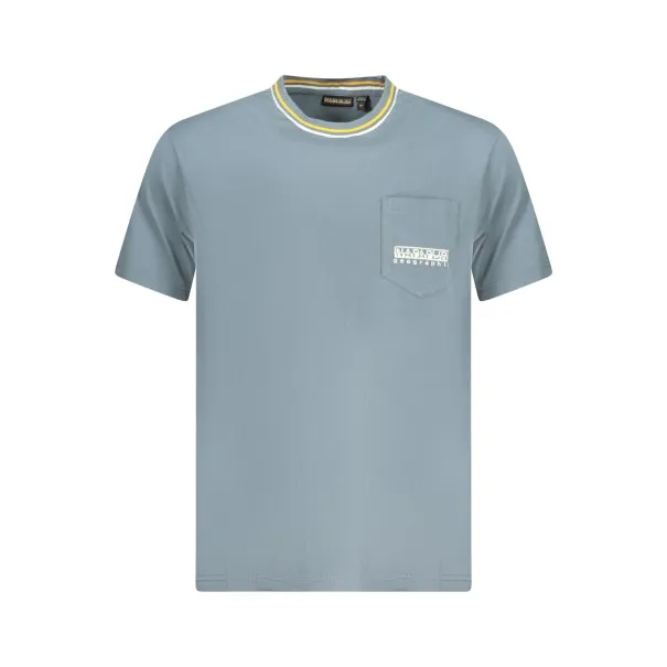 T-SHIRT À MANCHES COURTES NAPAPIJRI HOMME GRIS - NAPAPIJRI
