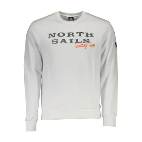 Sweat zippé North Sails pour homme, blanc - NORTH SAILS