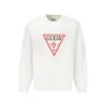 Sweat-shirt Guess Jeans sans fermeture éclair pour homme Blanc - GUESS JEANS