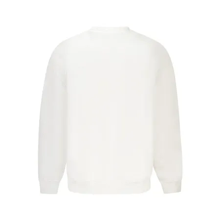 Sweat-shirt Guess Jeans sans fermeture éclair pour homme Blanc - GUESS JEANS