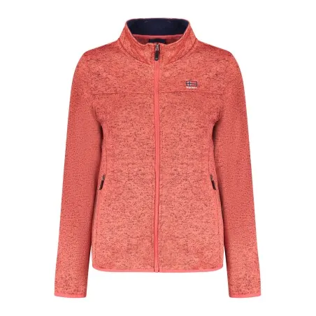Sweat-shirt zippé rose pour femme, Norvège 1963 - NORWAY 1963