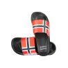 CHAUSSURES PANTOUFLES NOIRES POUR HOMMES NORVÈGE 1963 - NORWAY 1963
