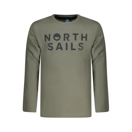 T-SHIRT À MANCHES LONGUES POUR ENFANTS NORTH SAILS, VERT - NORTH SAILS