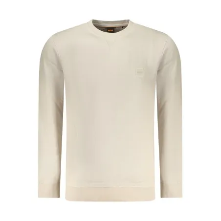 SWEAT-SHIRT BOSS HOMME À FERMETURE ÉCLAIR, BEIGE - BOSS