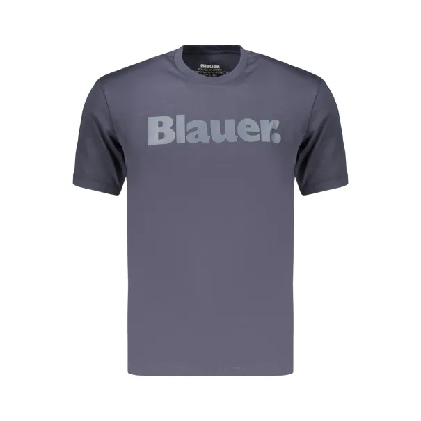 T-shirt à manches courtes pour homme BLAUER APPAREL, bleu - BLAUER