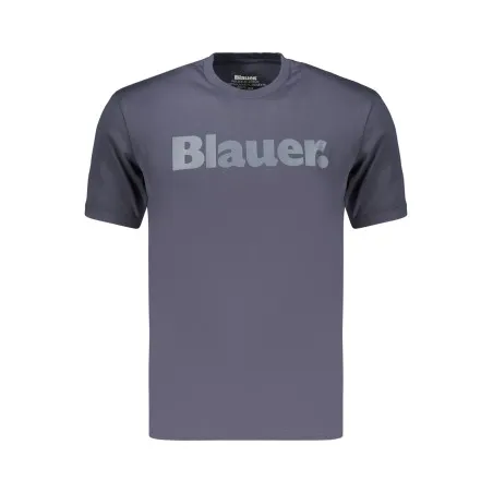 T-shirt à manches courtes pour homme BLAUER APPAREL, bleu - BLAUER