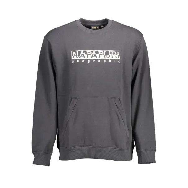 NAPAPIJRI SWEAT SANS ZIP HOMME NOIR - NAPAPIJRI