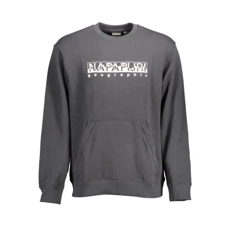 NAPAPIJRI SWEAT SANS ZIP HOMME NOIR - NAPAPIJRI