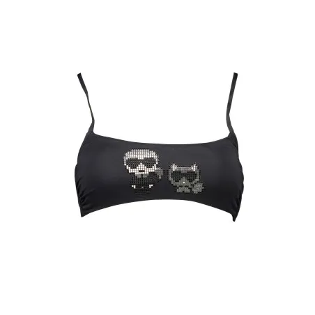 Haut de maillot de bain Karl Lagerfeld Beachwear pour femme Noir - KARL LAGERFELD BEACHWEAR