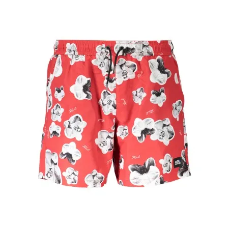 KARL LAGERFELD BEACHWEAR MAILLOT DE BAIN HOMME BAS ROUGE - KARL LAGERFELD BEACHWEAR