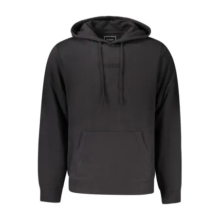 Sweat-shirt Guess Jeans sans fermeture éclair pour homme Noir - GUESS JEANS
