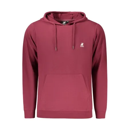 SWEAT-SHIRT ROUGE À FERMETURE ÉCLAIR POUR HOMME US GRAND - U.S. GRAND