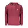 SWEAT-SHIRT ROUGE À FERMETURE ÉCLAIR POUR HOMME US GRAND - U.S. GRAND