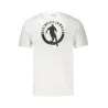 T-shirt blanc à manches courtes pour homme BIKKEMBERGS - BIKKEMBERGS