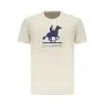 T-shirt beige à manches courtes pour homme US GRAND - U.S. GRAND