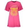 T-SHIRT CAVALLI CLASS MANCHES COURTES FEMME ROSE - CAVALLI CLASS