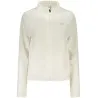 SWEAT-SHIRT FEMME BLANC À FERMETURE ÉCLAIR NORVÈGE 1963 - NORWAY 1963