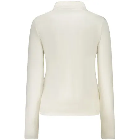 SWEAT-SHIRT FEMME BLANC À FERMETURE ÉCLAIR NORVÈGE 1963 - NORWAY 1963