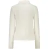 SWEAT-SHIRT FEMME BLANC À FERMETURE ÉCLAIR NORVÈGE 1963 - NORWAY 1963
