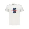 T-shirt blanc à manches courtes pour homme BIKKEMBERGS - BIKKEMBERGS