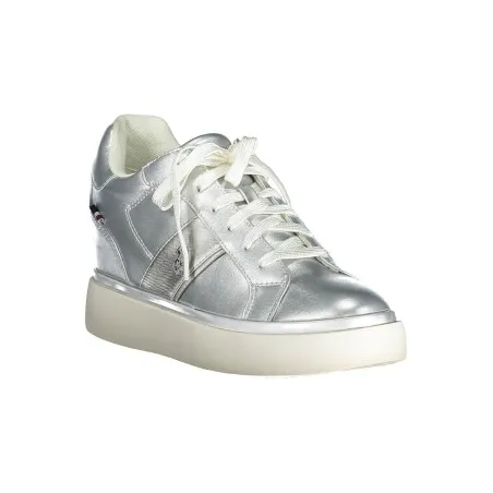 US POLO ASSN. CHAUSSURES DE SPORT FEMME ARGENTÉES - U.S. POLO ASSN