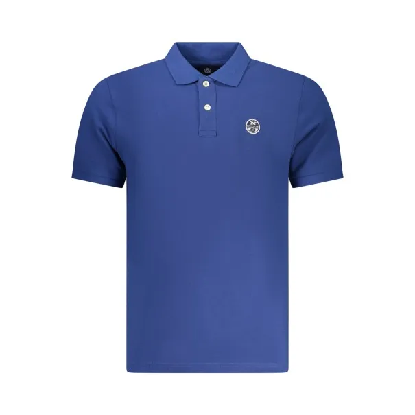 Polo à manches courtes pour homme North Sails, bleu - NORTH SAILS