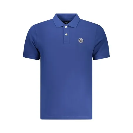Polo à manches courtes pour homme North Sails, bleu - NORTH SAILS