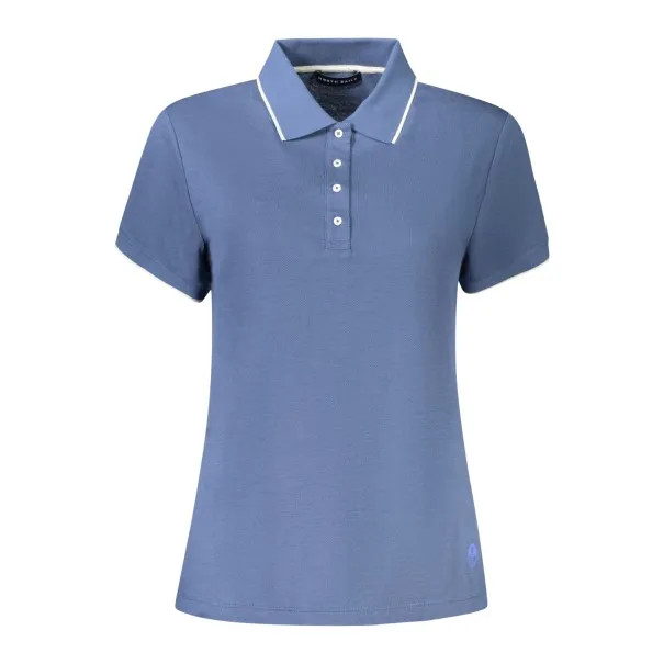 POLO À MANCHES COURTES POUR FEMME NORTH SAILS BLEU - NORTH SAILS