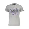 T-SHIRT À MANCHES COURTES CAVALLI CLASS HOMME GRIS - CAVALLI CLASS