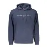 Sweat-shirt zippé bleu Tommy Hilfiger pour homme - TOMMY HILFIGER