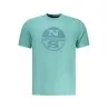 T-shirt à manches courtes pour homme North Sails, bleu - NORTH SAILS