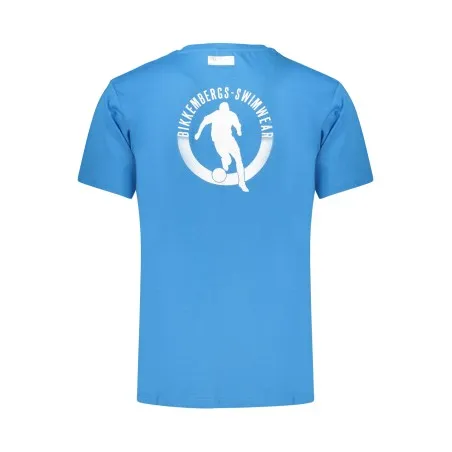 T-shirt à manches courtes pour homme BIKKEMBERGS, bleu - BIKKEMBERGS