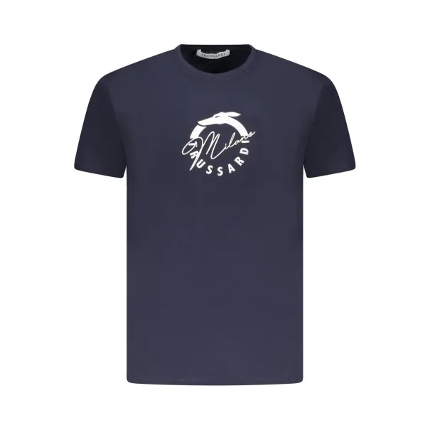 T-SHIRT À MANCHES COURTES TRUSSARDI POUR HOMME BLEU - Trussardi