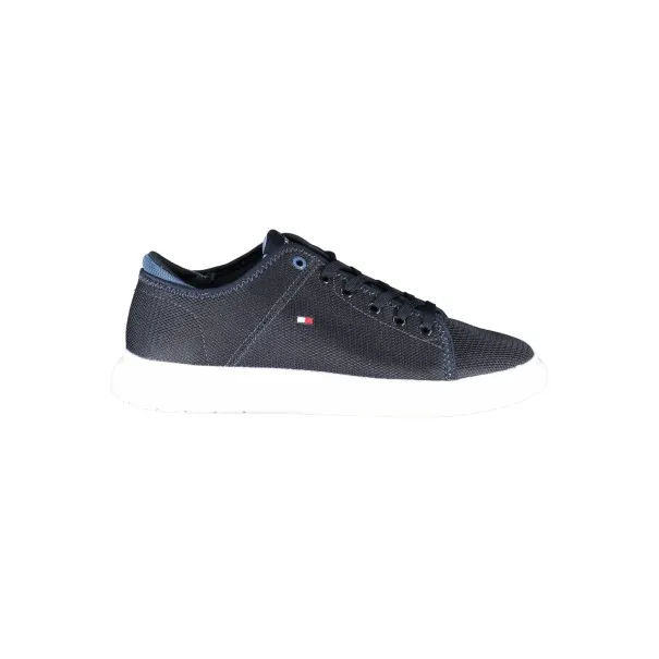 CHAUSSURES DE SPORT POUR HOMMES TOMMY HILFIGER BLEUES - TOMMY HILFIGER
