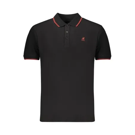 Chemise polo US Grand Polo à manches courtes pour homme, noire - U.S. GRAND
