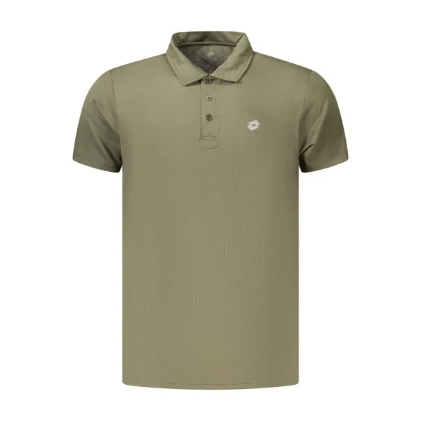 POLO LOTTO VERT À MANCHES COURTES POUR HOMME - Lotto