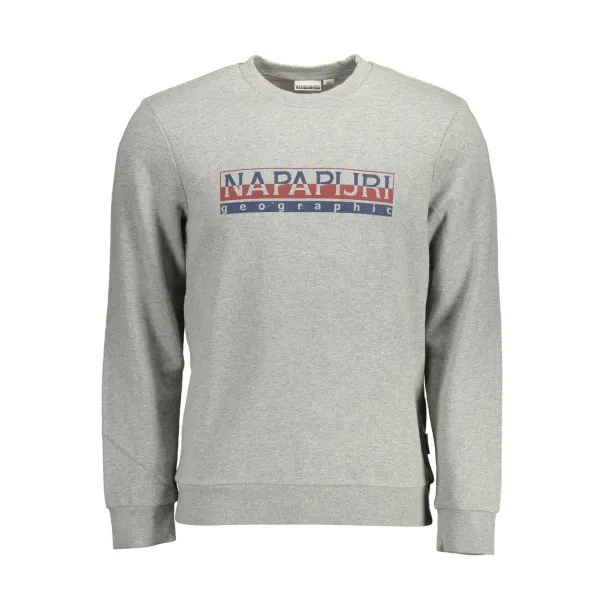 NAPAPIJRI SWEAT SANS ZIP HOMME GRIS - NAPAPIJRI
