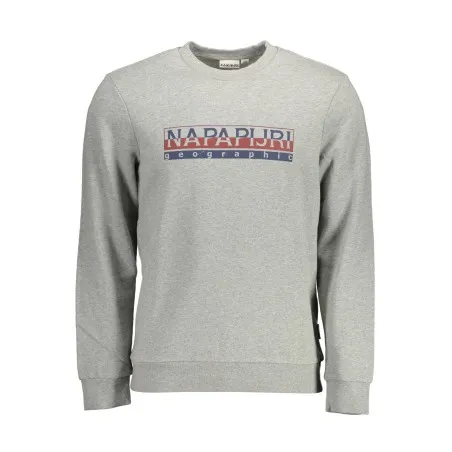 NAPAPIJRI SWEAT SANS ZIP HOMME GRIS - NAPAPIJRI