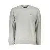 NAPAPIJRI SWEAT-SHIRT SANS FERMETURE ÉCLAIR GRIS POUR HOMMES - NAPAPIJRI