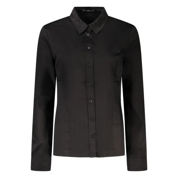 CHEMISE À MANCHES LONGUES GUESS JEANS FEMME NOIRE - GUESS JEANS