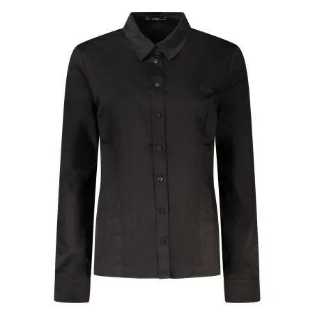 CHEMISE À MANCHES LONGUES GUESS JEANS FEMME NOIRE - GUESS JEANS