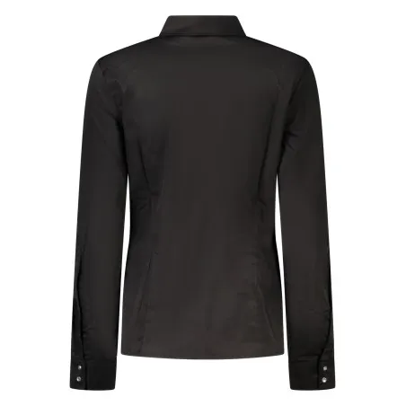 CHEMISE À MANCHES LONGUES GUESS JEANS FEMME NOIRE - GUESS JEANS