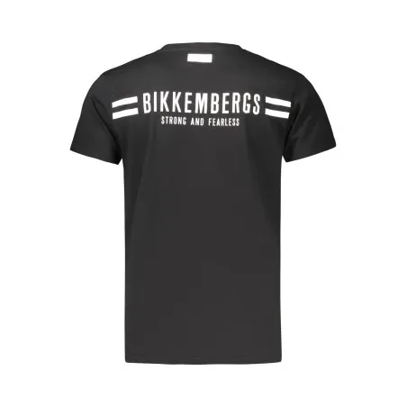 T-shirt à manches courtes pour homme BIKKEMBERGS, noir - BIKKEMBERGS