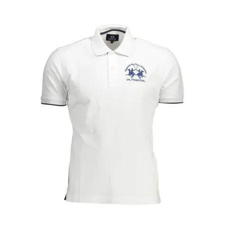 POLO HOMME BLANC À MANCHES COURTES LA MARTINA - LA MARTINA