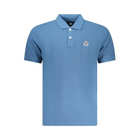 Polo à manches courtes pour homme North Sails, bleu - NORTH SAILS