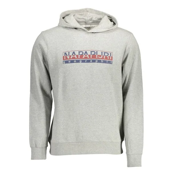 NAPAPIJRI SWEAT SANS ZIP HOMME GRIS - NAPAPIJRI