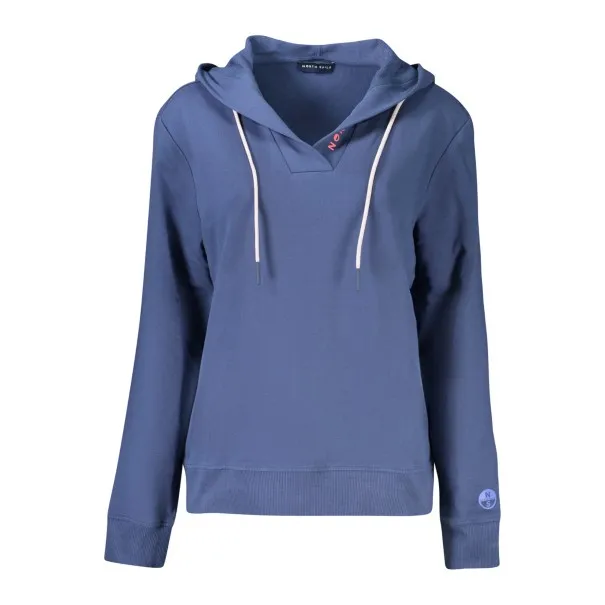 SWEAT-SHIRT ZIPPÉ BLEU NORTH SAILS POUR FEMME - NORTH SAILS